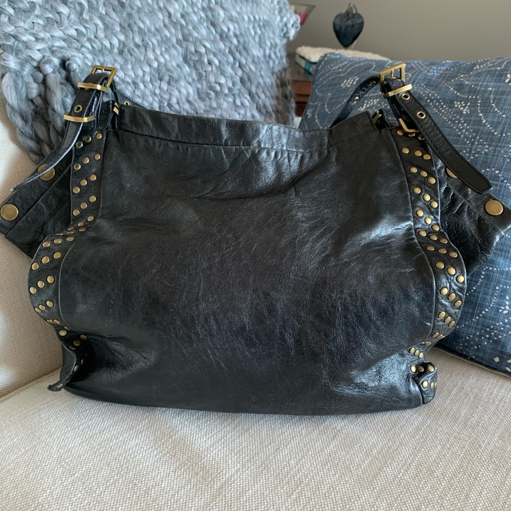 Kooba (Alex) Black Leather Tote